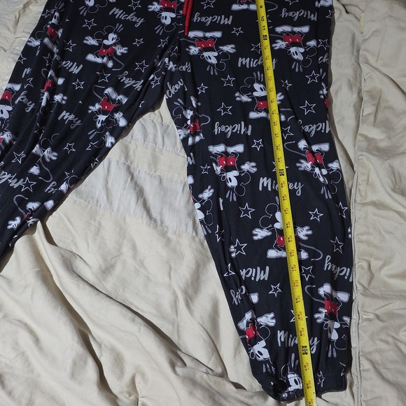 Disney Black and White Mickey Pajama Pants - Picture 5 of 7